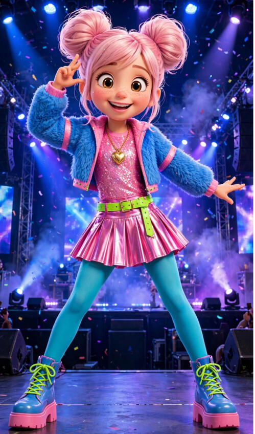 Pop Star stage