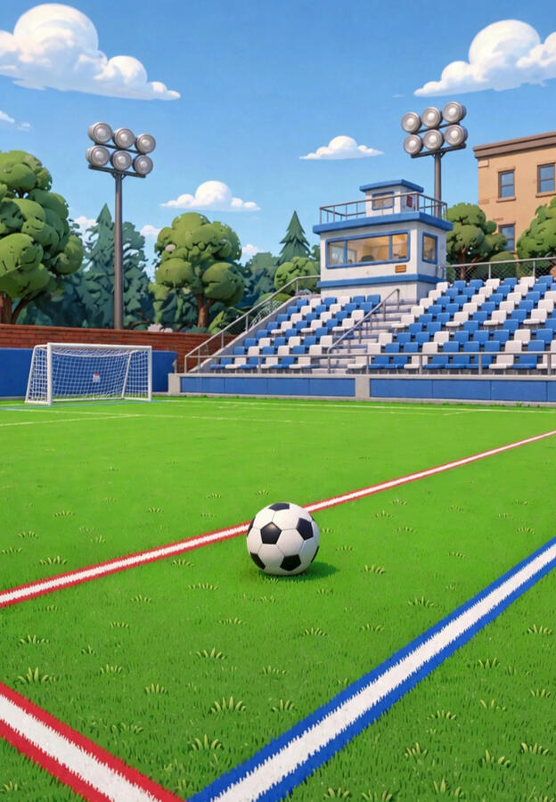 Soccer pitch